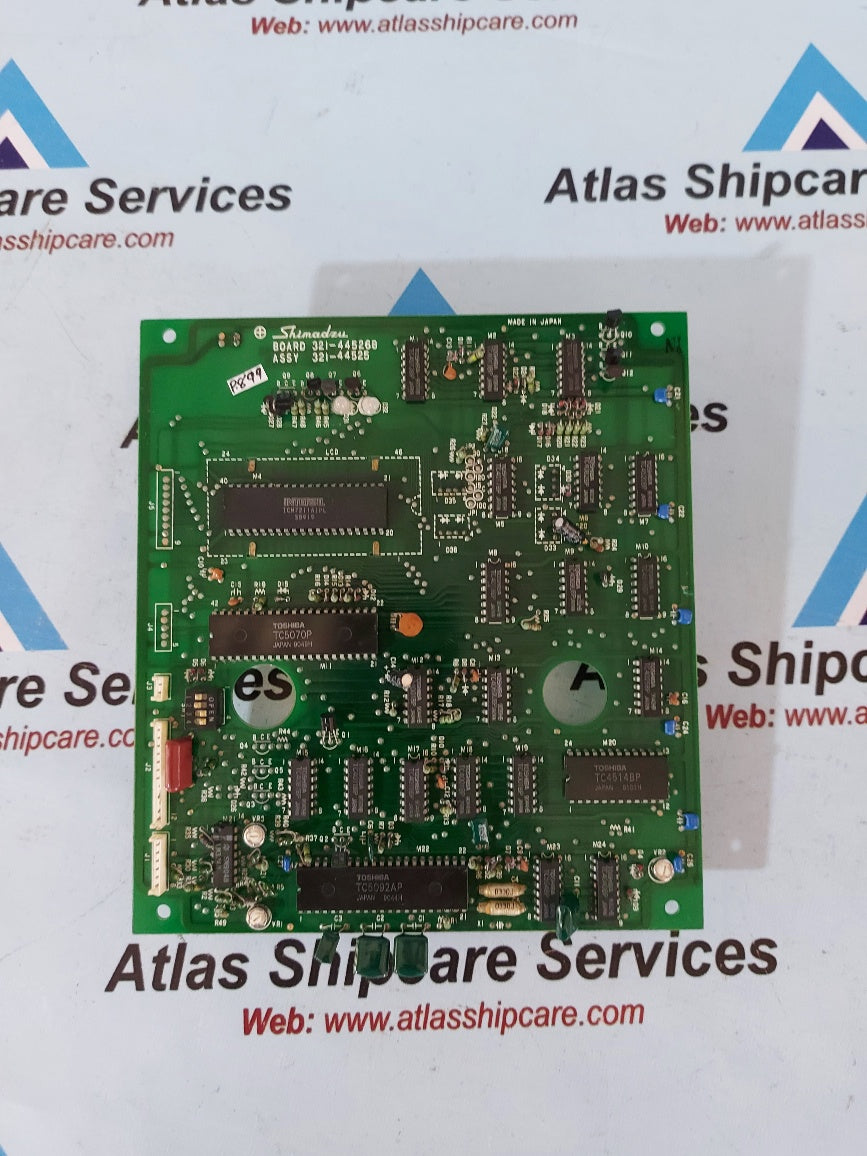 Shimadzu 321-44526B Pcb Board Assy 321-44525